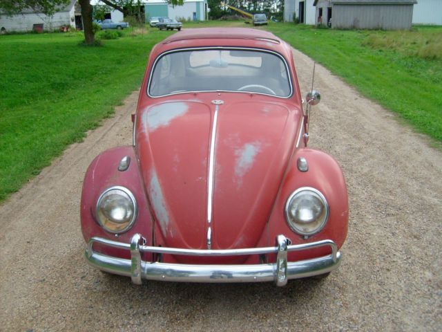 1963 Volkswagen Beetle Ragtop Sunroof, Barn-Find Semi Restored NO RESERVE 1963 Volkswagen Beetle - Classic