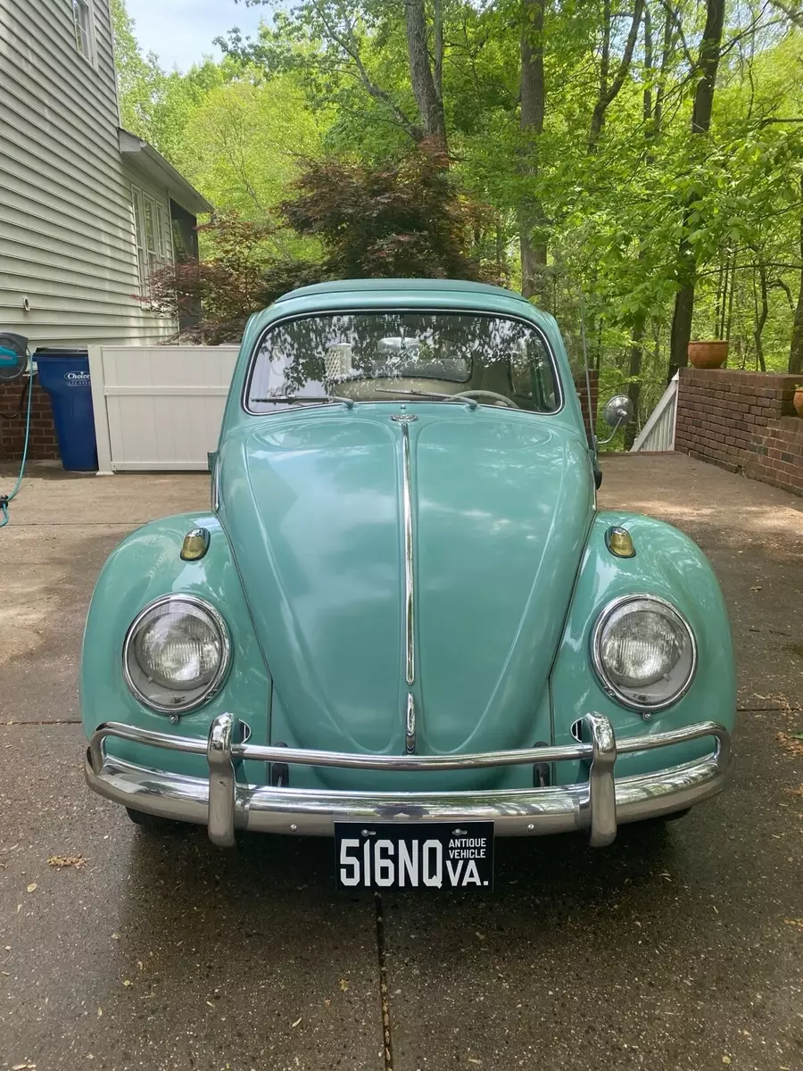 1963 Volkswagen Beetle Sedan Blue 1963 Volkswagen Beetle