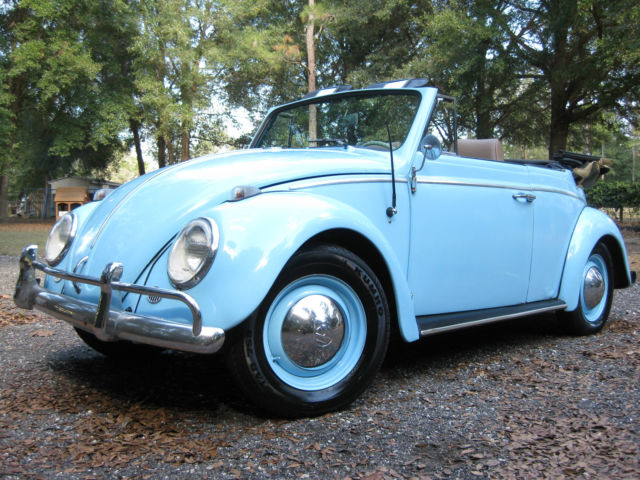1963 Volkswagen Convertible VW Beetle Bug Barn Garage Find Project NO RESERVE 1963 Volkswagen Beetle - Classic 2 Door