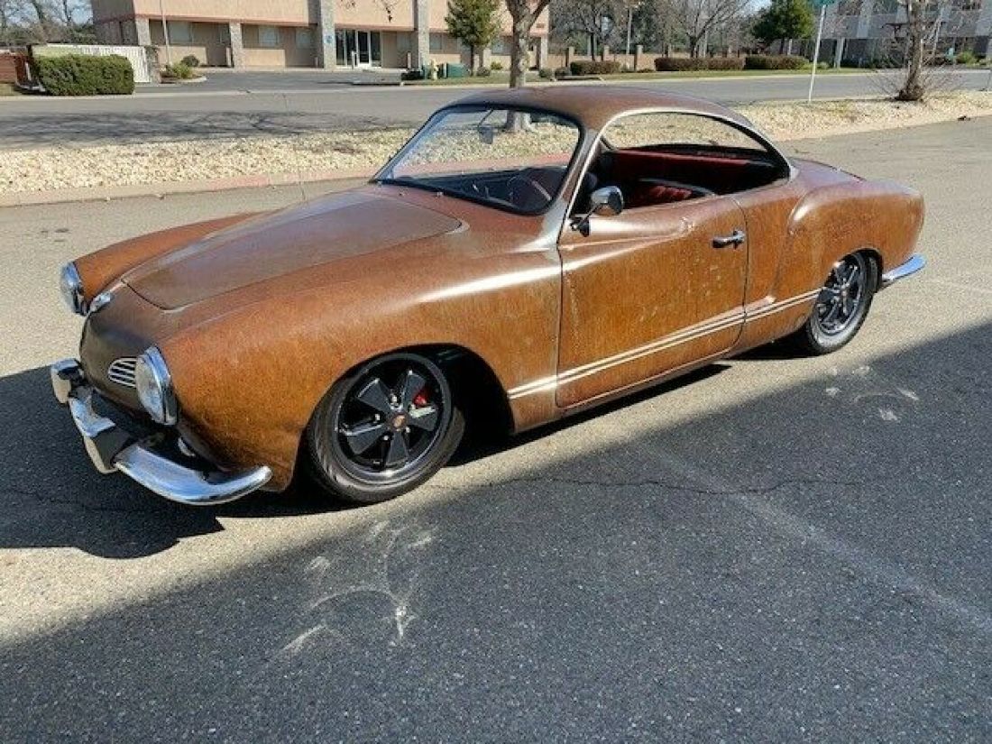 1963 Volkswagen Karman Ghia Coupe Type 14 Sedan Rare Unique Patina 1963 Volkswagen Karman-Ghia Coupe Type 14