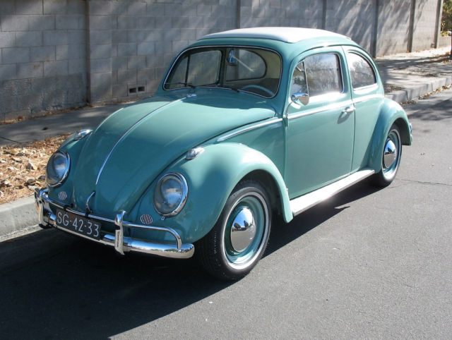 1963 Volkswagen sunroof Beetle 1963 Volkswagen Beetle - Classic US export model 117
