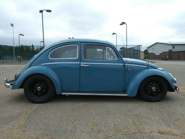 1963 Volkswagen VW Beetle Bug Gulf Blue Nice Restored Pan New Engine Transaxle 1966 Volkswagen Beetle - Classic