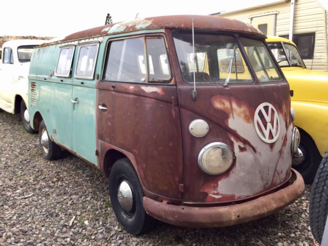 1963 Volkswagen Bus/Vanagon Split Window Double Door Panel - photo 2