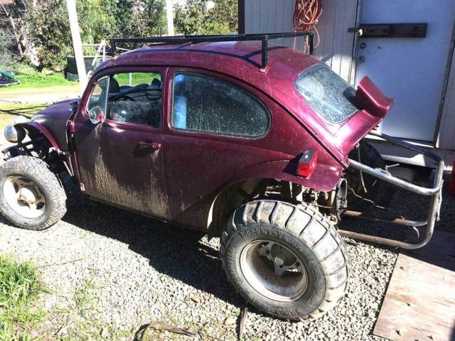 1963 Volkswagen Beetle - Classic maroon and silver - photo 12