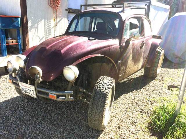 1963 Volkswagen Beetle - Classic maroon and silver - photo 4
