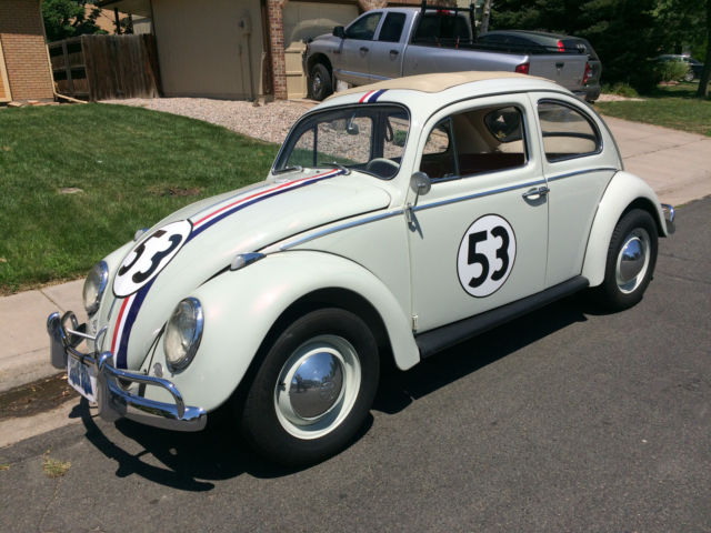 1963 VW Beetle Herbie Fully Animatronic Volkswagen Love Bug Movie Car HE MOVES! 1963 Volkswagen Beetle - Classic