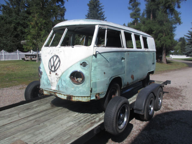 1963? VW VOLKSWAGEN SPLIT WINDOW Bus 1963 Volkswagen Bus/Vanagon