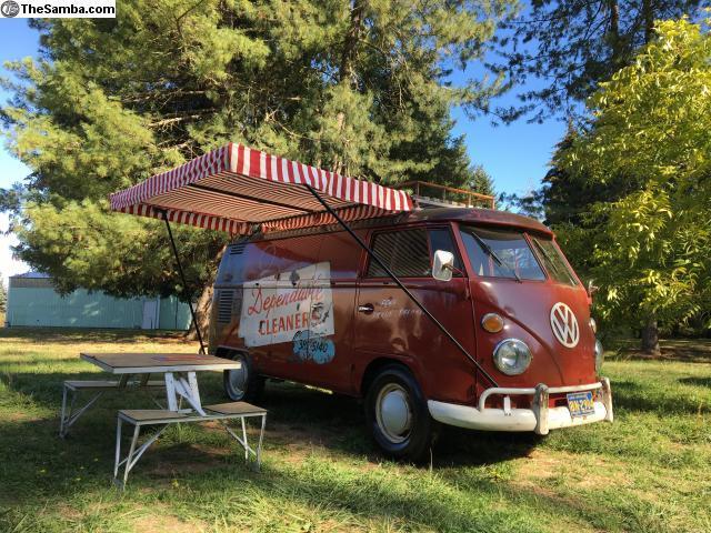 1963 Westfalia Panelvan Survivor Original finish Logos Patina Worldwide Shipping 1963 Volkswagen Bus/Vanagon westfalia panelvan