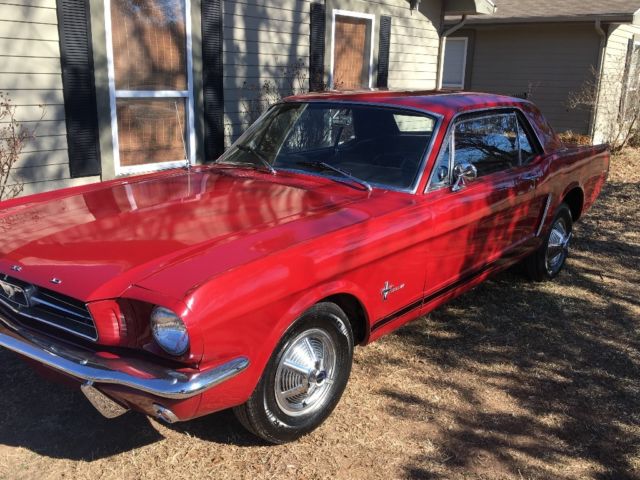 1964 1/2 1965 Ford Mustang Coupe 2 Door 1965 Ford Mustang