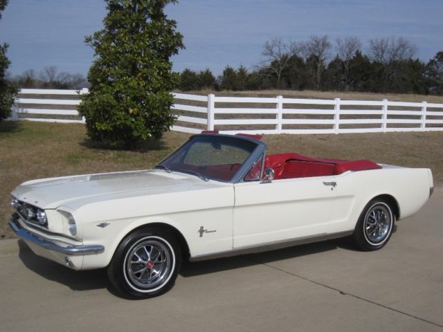1964 1/2 Ford Mustang Convertible V8 Auto w/ Power Top & Disc Brakes 1965 Ford Mustang Convertible