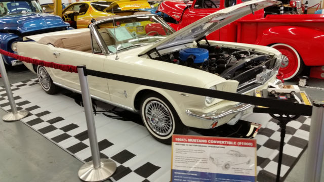 1964 1/2 Mustang Convertible V8 260 (Early Mar '64 Build Date) 1965 Ford Mustang