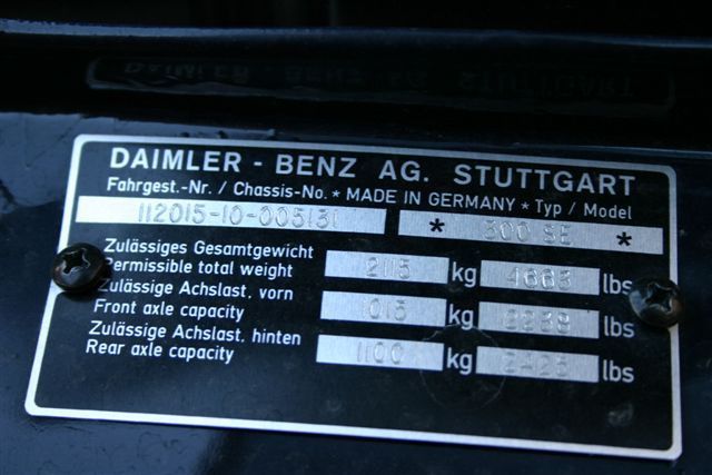 1964 Mercedes-Benz 300-Series all - photo 8