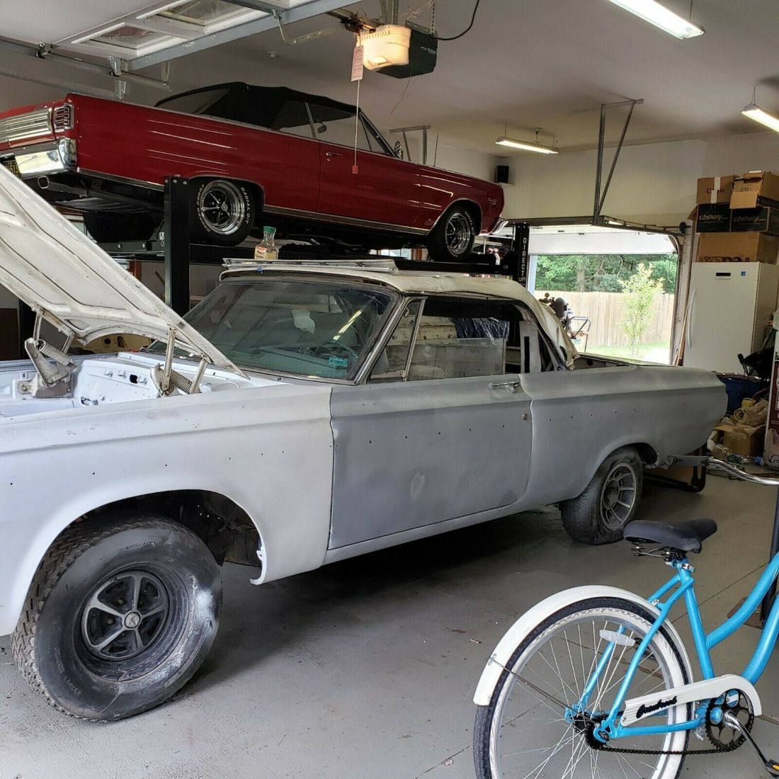 1964 64 Plymouth Sport Fury convertible project AC B body Max wedge 1964 Plymouth Fury