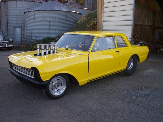 1964 altered wheel base hot rod drag car chevy nova 1964 Chevrolet Nova