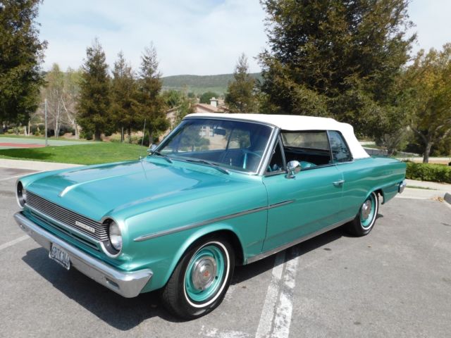 1964 AMC RAMBLER 440 CONVERTIBLE...SUMMER CRUISER 1964 AMC RAMBLER 440 CONVERTIBLE RAMBLER SPORT CONVERTIBLE