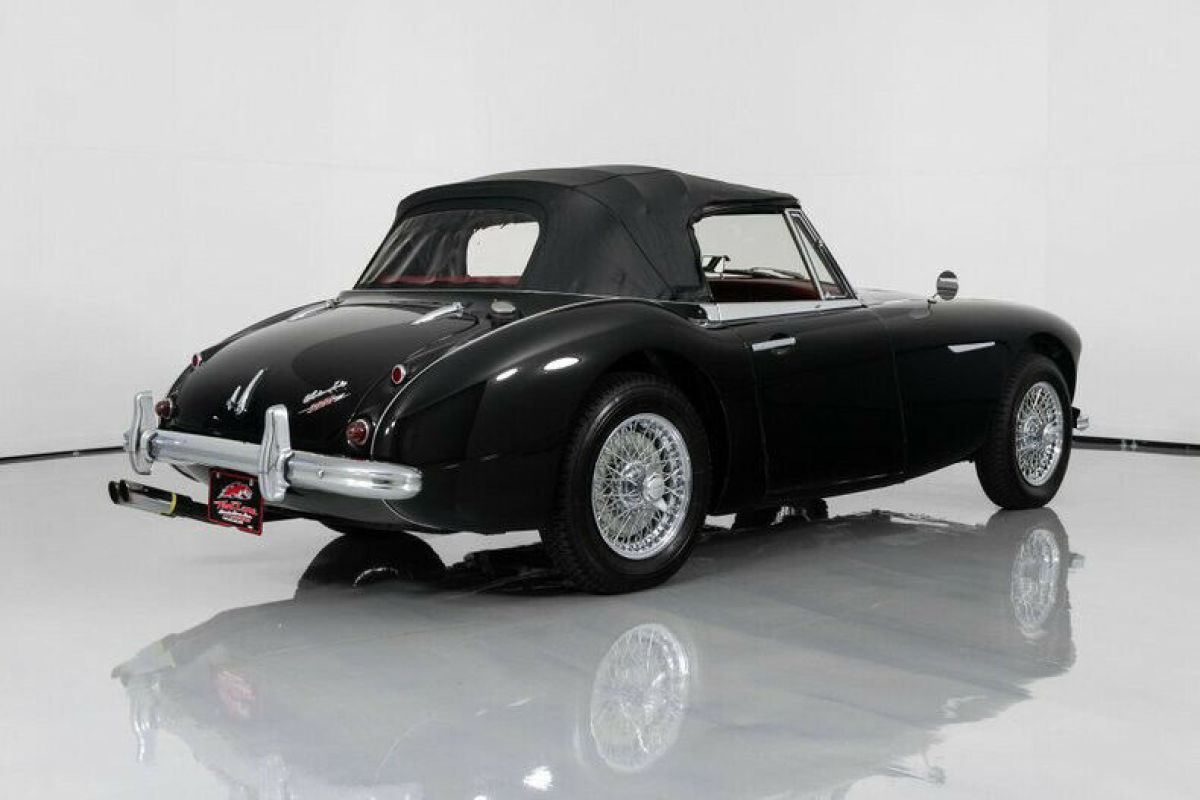 1964 Austin Healey 3000 Correct Black / Red Car - photo 10
