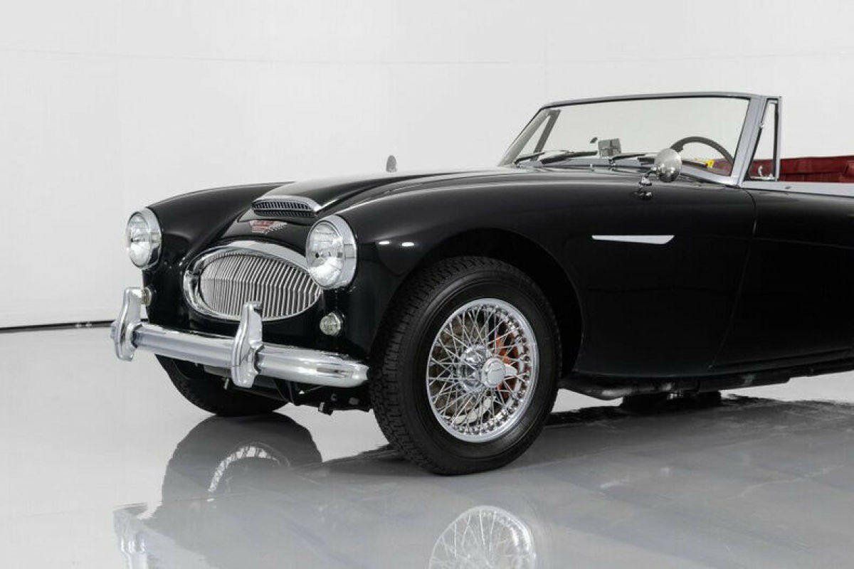 1964 Austin Healey 3000 Correct Black / Red Car - photo 6