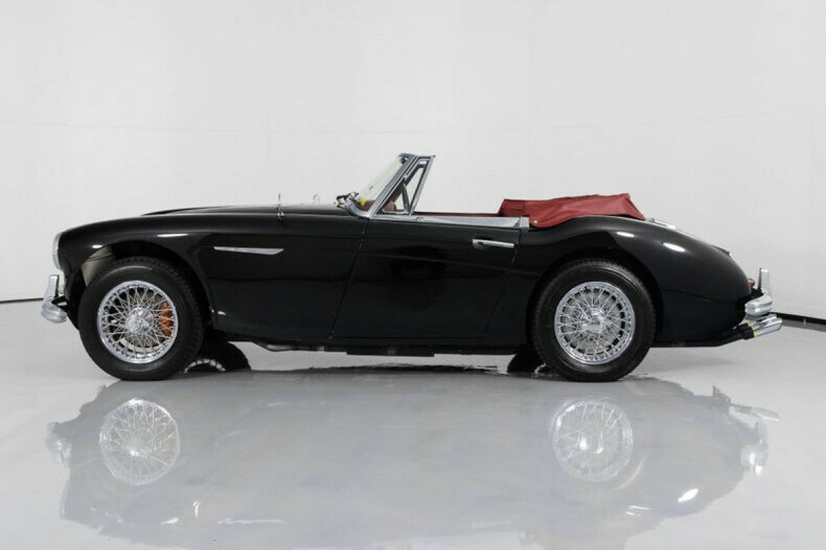 1964 Austin Healey 3000 Correct Black / Red Car - photo 7