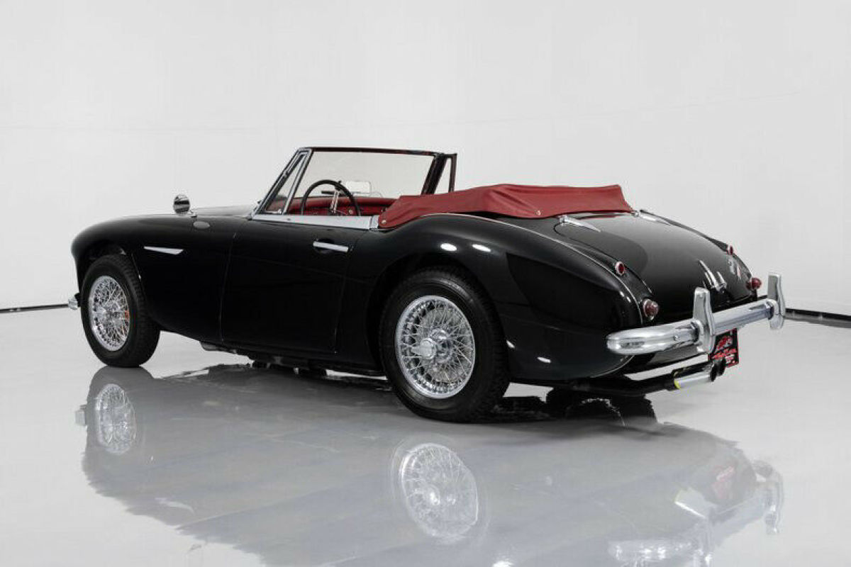 1964 Austin Healey 3000 Correct Black / Red Car - photo 8