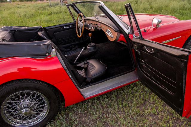 1964 Austin Healey 3000 leather - photo 9