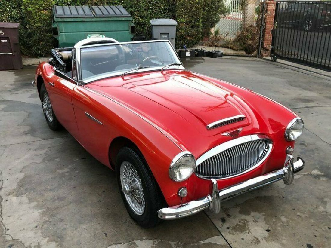 1964 AUSTIN-HEALEY BJ8 3000 MKIII 1964 Austin Healey 3000 1964 AUSTIN-HEALEY BJ8 3000 MKIII