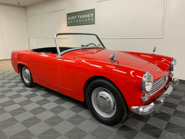 1964 AUSTIN HEALEY SPRITE. 4-SPEED. STEEL WHEELS. NICELY RESTORED CAR. 1964 Austin Healey Sprite 1964 AUSTIN HEALEY SPRITE