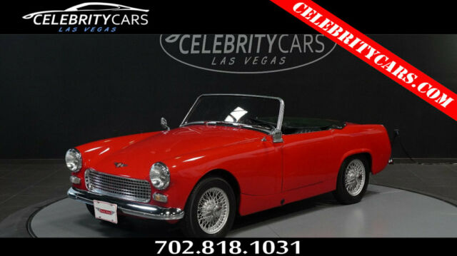 1964 Austin Healy Sprite Convertible. Red, restored Las Vegas 1964 Austin Healey Sprite Convertible