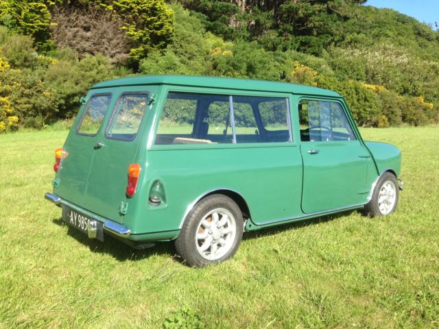 1964 Austin Mini Countryman 1964 Mini Classic Mini green