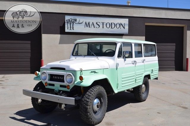 1964 Blue 4x4 Land Cruiser FJ40 FJ FJ45 FJ45LV 4 wheel drive 1964 Toyota Land Cruiser FJLV 4x4 4 wheel drive