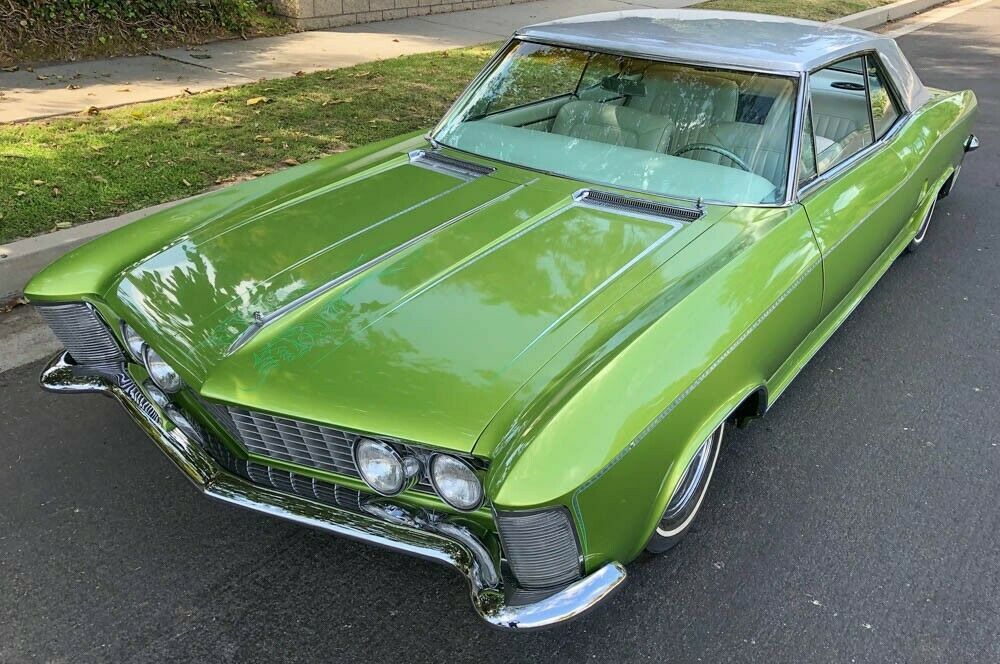 1964 Buick RIVIERA Mild Custom “BELLFLOWER” Hot Rod Lowrider Green VINTAGE 1964 Buick Riviera