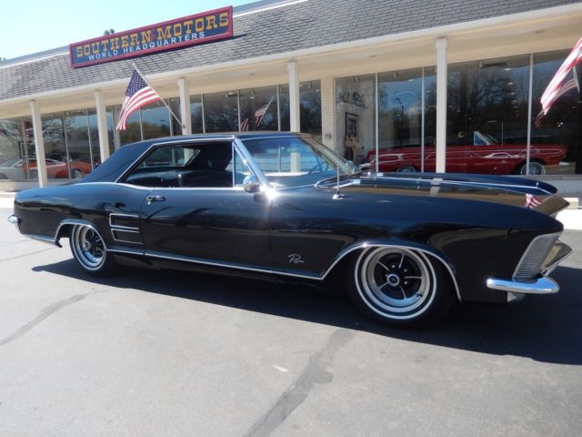 1964 Buick Riviera Tuxedo black match#s 465 Wildcat 1964 Buick Riviera