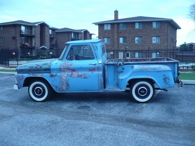 1964 C-10 Very Original Short Stepside Old Skool Lots of Patina 1964 Chevrolet C-10
