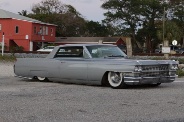 1964 cadillac coupe deville air ride accuair bagged hot rod rockabilly sled 1964 Cadillac DeVille