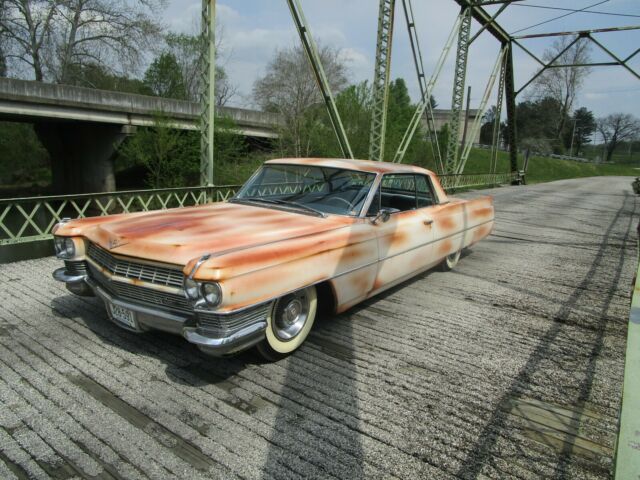 1964 Cadillac Couple Deville Custom Rust Air Brushed Paint 1964 Cadillac DeVille COUPE DEVILLE