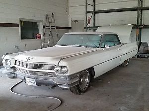 1964 Cadillac Deville 122000 Miles White 1964 Cadillac DeVille