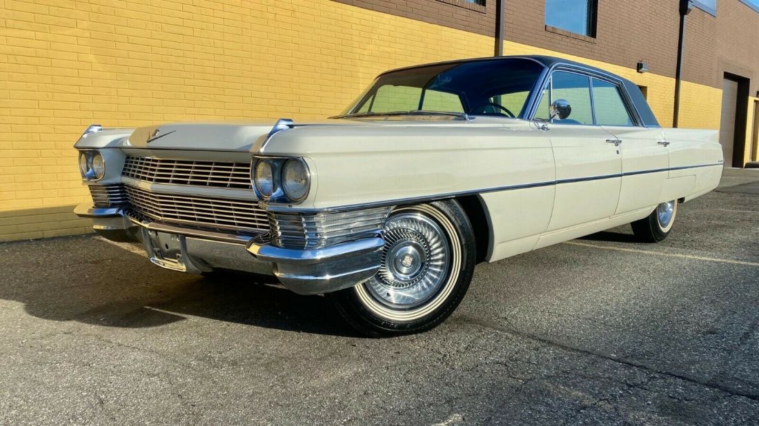 1964 CADILLAC DEVILLE 4-DOOR SEDAN - ALL ORIGINAL - ONLY 10K MILES - DE VILLE 1964 Cadillac DeVille 4-Door Sedan