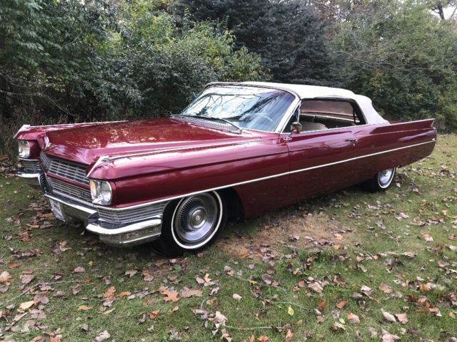 1964 Cadillac DeVille Convertible STUNNING Solid NEWER PAINT Rebuilt Engine WOW 1964 Cadillac DeVille