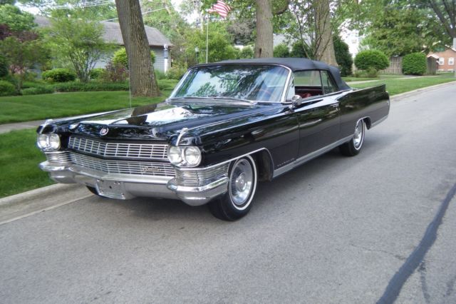 1964 Cadillac Eldorado Convertible, Black, Red interior Stored close to 30 years 1964 Cadillac Eldorado