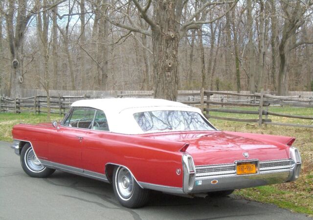 1964 Cadillac Eldorado Convertible Factory Firemist Red, Orig Leather A/C Loaded 1964 Cadillac Fleetwood
