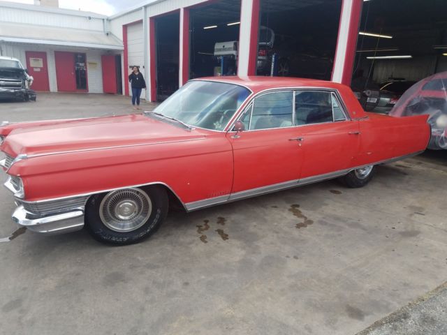 1964 Cadillac Fleetwood barn find ready to drive and restore 1964 Cadillac Fleetwood