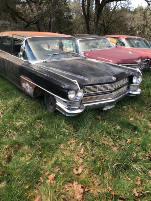 1964 cadillac Fleetwood Limo ,factory Air. . New windshield runs and drives 1964 Cadillac Fleetwood Blue
