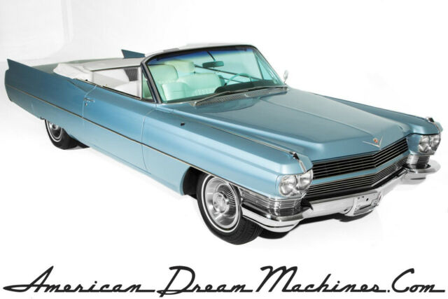 1964 Cadillac Series 62 Convertible, Firemist Blue/White, 429/340hp, Autom 1964 Cadillac Series 62 Convertible, Firemist Blue/White, 429/340hp, Autom