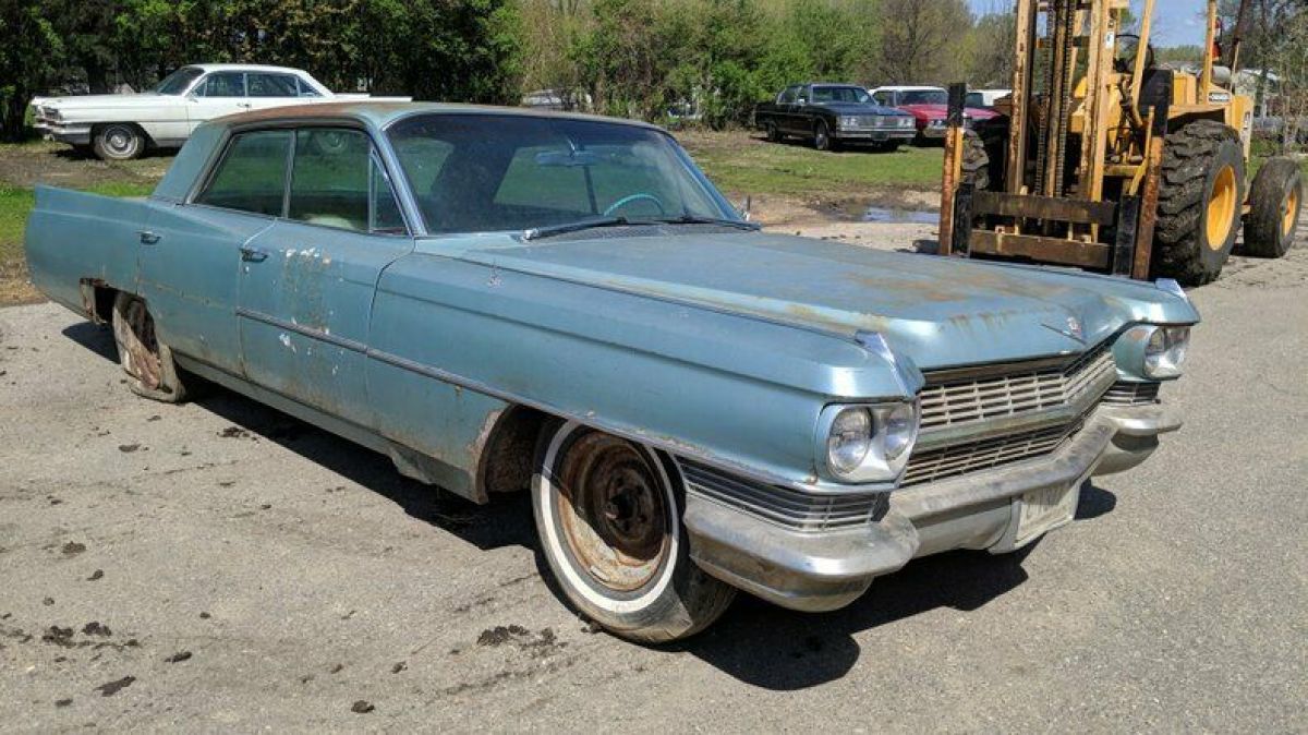 1964 Cadillac Series 62 Sedan! Factory AC, Clear title! 1964 Cadillac Series 62 Sedan