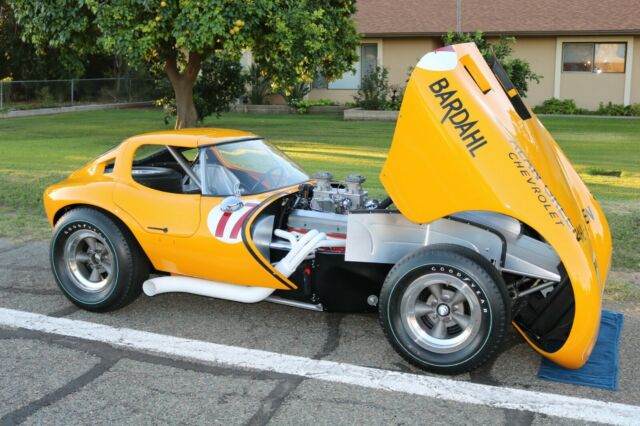 1964 Cheetah 327 Fuel injected Alan Green Daytona Race Car Certified #003 1964 Chevrolet Corvette