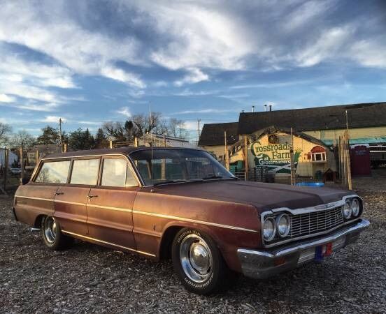 1964 chevrolet Bel Air Impala 9 Passenger Station Wagon 1964 Chevrolet Impala Bel Air