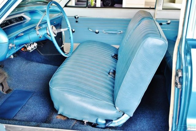 1964 Chevrolet Biscayne Hardtop Fully Restored 348 V8 Tri-Power Beautiful - photo 6