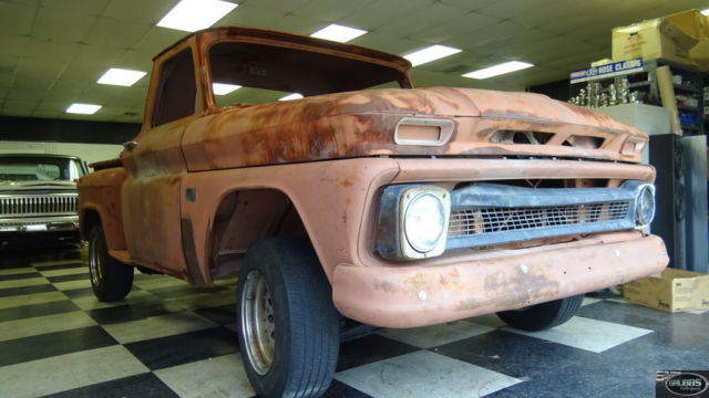 1964 Chevrolet C-10 roller project shorbed stepside pickup truck Texas w title 1964 Chevrolet C-10