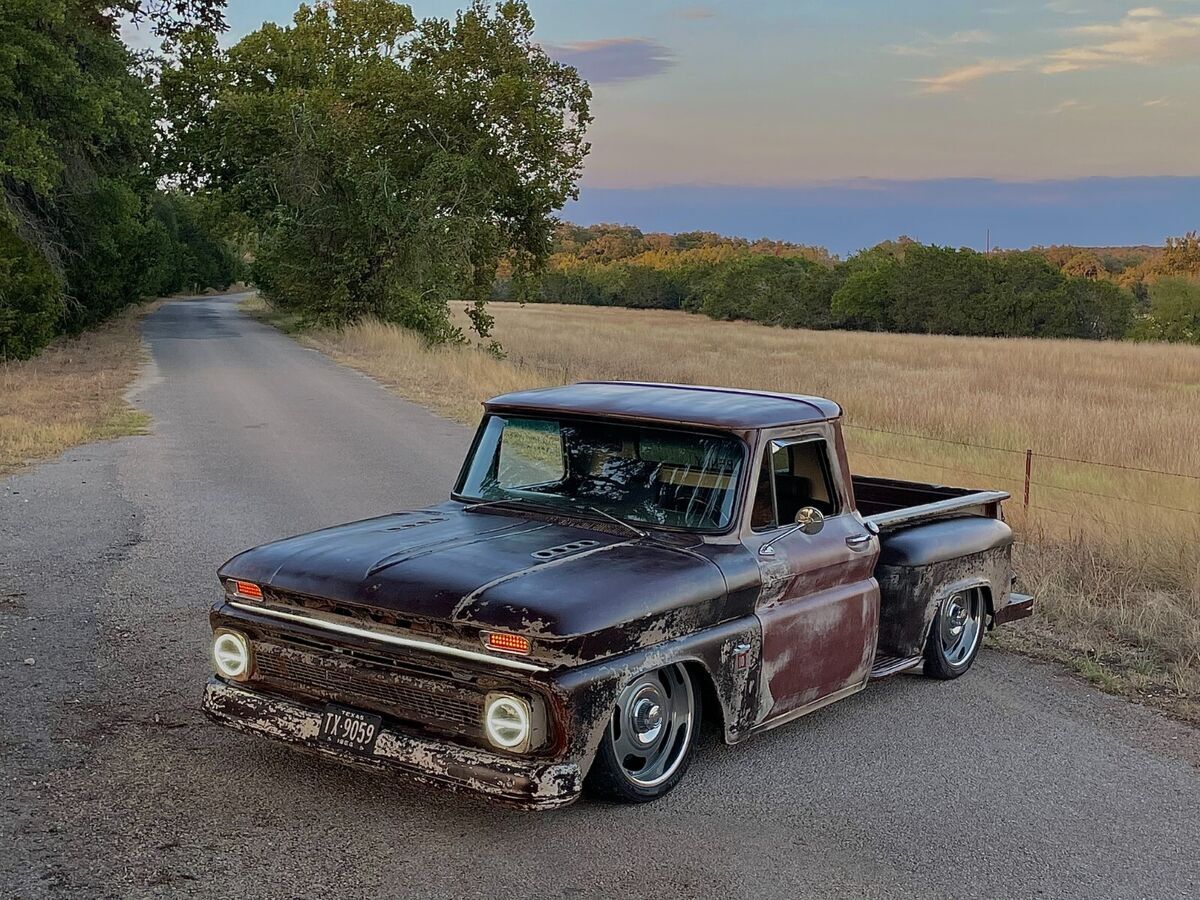 1964 chevrolet c10 pickup 5.3l LS Swap, air ride, air conditioning, tinted 1964 Chevrolet C-10