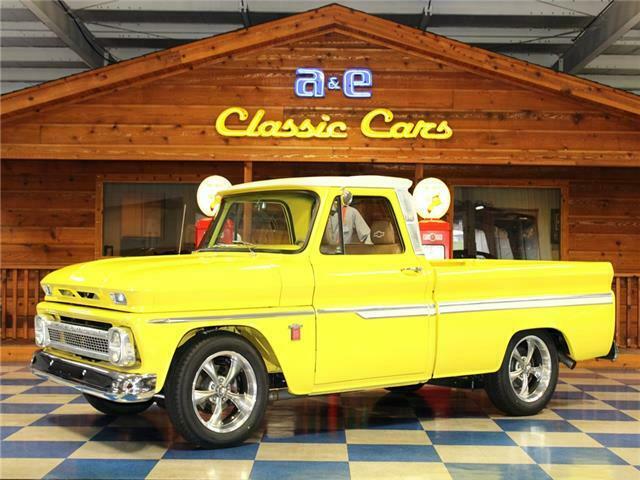 1964 Chevrolet C10 Pickup – Bright Yellow / White 1964 Chevrolet C-10 350 cui / 700R4