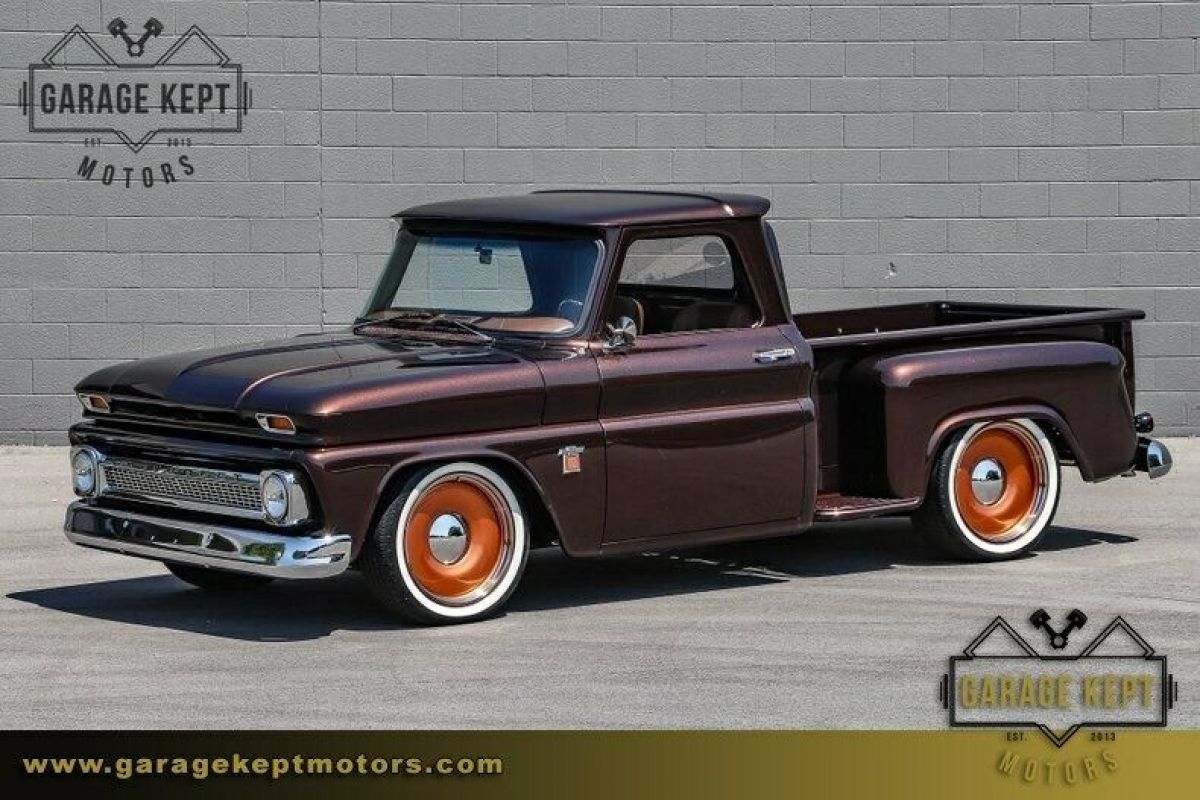 1964 Chevrolet C10 Stepside Pickup Root Beer Pickup Truck 6.0L V8 Holley EFI 268 1964 Chevrolet C-10 Stepside Pickup